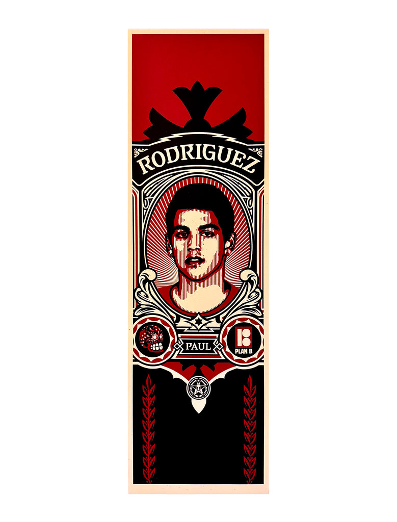 SHEPARD FAIREY x Plan B 'Paul Rodriguez' (2005) Screen Print - Signari Gallery