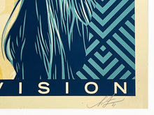 Load image into Gallery viewer, SHEPARD FAIREY x Amplifier 'Reframe: Reenvision' AR Screen Print - Signari Gallery