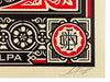 SHEPARD FAIREY 'SSI: Mea Culpa' (black/red) Screen Print - Signari Gallery