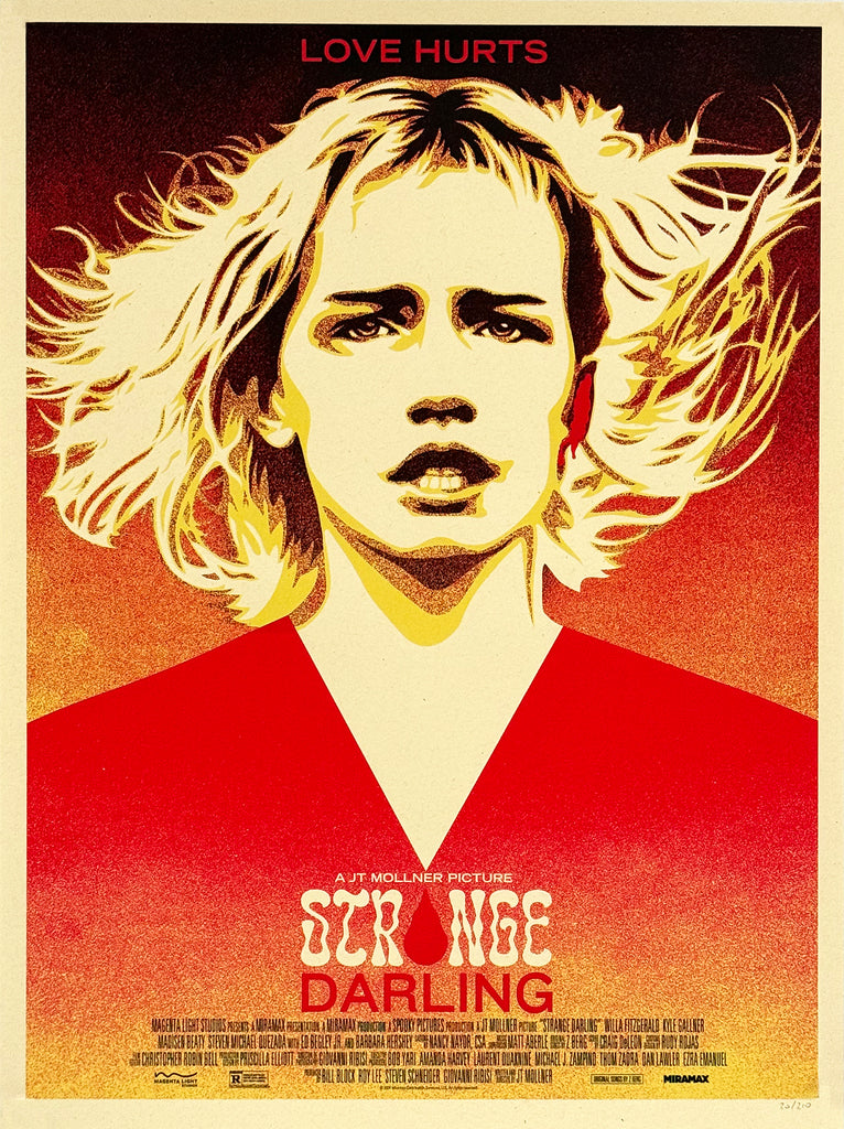 SHEPARD FAIREY x Miramax 'Strange Darling' Screen Print (#20) - Signari Gallery