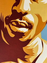 Load image into Gallery viewer, SHEPARD FAIREY 'Tupac' (blue) Screen Print - Signari Gallery