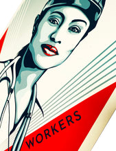Load image into Gallery viewer, SHEPARD FAIREY 'Valor & Grace Nurse' (2020) Screen Print - Signari Gallery