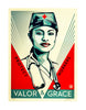 SHEPARD FAIREY 'Valor & Grace Nurse' (2020) Screen Print - Signari Gallery