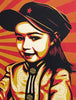 SHEPARD FAIREY 'Vivi La Revolucion' (2008) RARE Custom Framed Screen Print - Signari Gallery
