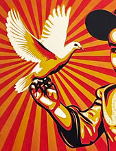 Load image into Gallery viewer, SHEPARD FAIREY 'Vivi La Revolucion' (2008) RARE Custom Framed Screen Print - Signari Gallery