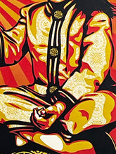 Load image into Gallery viewer, SHEPARD FAIREY 'Vivi La Revolucion' (2008) RARE Custom Framed Screen Print - Signari Gallery
