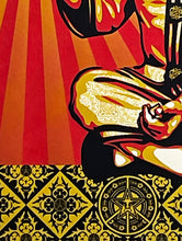 Load image into Gallery viewer, SHEPARD FAIREY 'Vivi La Revolucion' (2008) RARE Custom Framed Screen Print - Signari Gallery