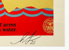 Load image into Gallery viewer, SHEPARD FAIREY 'Wetland Powers' (2023) Screen Print - Signari Gallery