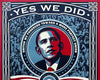 SHEPARD FAIREY 'Yes We Did!' (2008) Rare Offset Lithograph - Signari Gallery