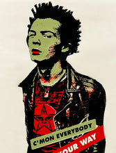 Load image into Gallery viewer, SHEPARD FAIREY 'Sid Vicious: Your Way' (2003) Framed Screen Print - Signari Gallery
