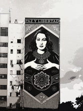 Load image into Gallery viewer, SHEPARD FAIREY x D*FACE 'Wasted Youth/Your Eyes Here' (2015) Rare Screen Print - Signari Gallery
