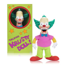 Load image into Gallery viewer, THE SIMPSONS 'Talking Krusty Doll' (2024) Good/Evil 16" Plush-body Figure - Signari Gallery