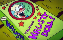 Load image into Gallery viewer, THE SIMPSONS 'Talking Krusty Doll' (2024) Good/Evil 16" Plush-body Figure - Signari Gallery