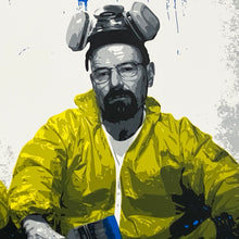 Load image into Gallery viewer, SIXSTRINGER 'Walt & Jesse: Never Give Up' (2012) Screen Print - Signari Gallery