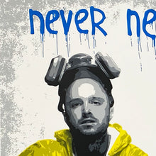 Load image into Gallery viewer, SIXSTRINGER 'Walt & Jesse: Never Give Up' (2012) Screen Print - Signari Gallery