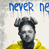 SIXSTRINGER 'Walt & Jesse: Never Give Up' (2012) Screen Print - Signari Gallery