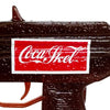SKET-ONE 'Coca-Sket Uzi' (2025) Designer Resin Art Sculpture + Giclee Print - Signari Gallery