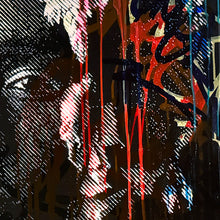 Load image into Gallery viewer, SNIK 'Collider' (2025) Original Hand-Painted Stencil + Screen Print - Signari Gallery