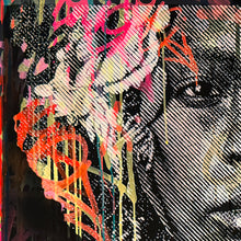 Load image into Gallery viewer, SNIK 'Collider' (2025) Original Hand-Painted Stencil + Screen Print - Signari Gallery