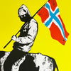 STEIN 'Norwegian Hardcore' (2014) Super-Rare Screen Print (yellow) - Signari Gallery