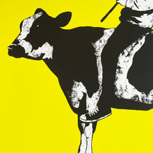 Load image into Gallery viewer, STEIN 'Norwegian Hardcore' (2014) Super-Rare Screen Print (yellow) - Signari Gallery