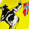 STEIN 'Norwegian Hardcore' (2014) Super-Rare Screen Print (yellow) - Signari Gallery