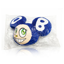 Load image into Gallery viewer, TAKASHI MURAKAMI 'DOB Face' (2017) Plush Figure/Cushion (blue) - Signari Gallery