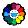 TAKASHI MURAKAMI 'Flowers' (2022) Floor Rug/Mat (rainbow) - Signari Gallery