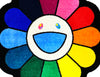 TAKASHI MURAKAMI 'Flowers' (2022) Floor Rug/Mat (rainbow) - Signari Gallery
