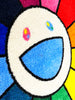 TAKASHI MURAKAMI 'Flowers' (2022) Floor Rug/Mat (rainbow) - Signari Gallery