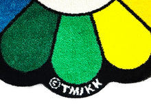Load image into Gallery viewer, TAKASHI MURAKAMI 'Flowers' (2022) Floor Rug/Mat (rainbow) - Signari Gallery