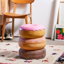 Load image into Gallery viewer, THIRD DRAWER DOWN 'Giant Pink Donut Stool' (2018) Hand-Painted Resin Stool - Signari Gallery