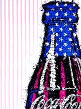 Load image into Gallery viewer, TILT 'Coke' (2015) Screen Print (pink lines) (#19) - Signari Gallery