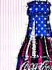 TILT 'Coke' (2015) Screen Print (pink lines) (#19) - Signari Gallery