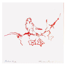 Load image into Gallery viewer, TRACEY EMIN 'Robin Sez' (2009) Original (framed) Christmas Card - Signari Gallery