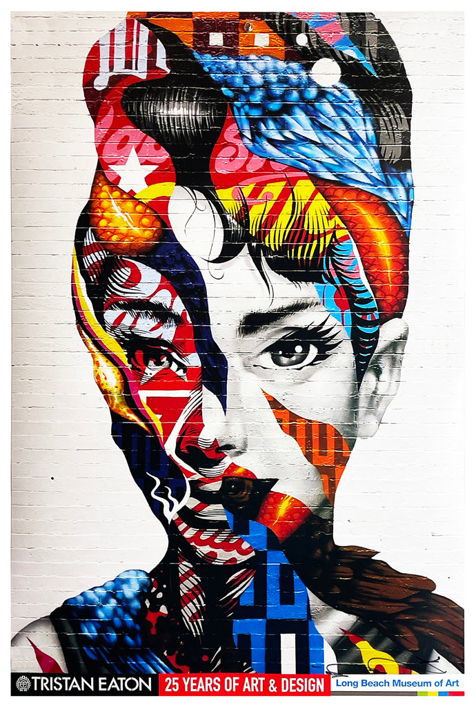 TRISTAN EATON 'Audrey of Mulberry' (2019) Hand-Signed Poster - Signari Gallery