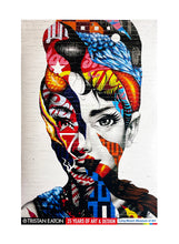 Load image into Gallery viewer, TRISTAN EATON 'Audrey of Mulberry' (2019) Hand-Signed Poster - Signari Gallery