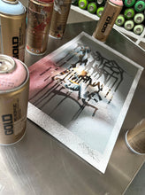 Load image into Gallery viewer, VOYDER 'Protect What You Love' (2024) Hand-Embellished Giclee Print - Signari Gallery