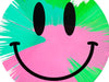 XHEIST 'Euphoric Smiley Spin' (2024) Original Acrylic on Wood - Signari Gallery