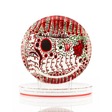 Load image into Gallery viewer, YAYOI KUSAMA 'Women Wait for Love...' (2018) Bone China Dinner Plate - Signari Gallery