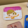 YOSHITOMO NARA x MoMA 'Cloud Shrouded' (2023) Birch Wood Tray - Signari Gallery
