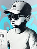 ZEDSY 'How to Graffiti' (aqua) Screen Print - Signari Gallery