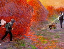Load image into Gallery viewer, ZEDSY 'Needle in a Haystack' (2022) Rare Custom Framed AP Screen Print - Signari Gallery
