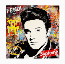 Load image into Gallery viewer, AGENT X 'Elvis: Suspicious Conversation' Giclêe Print - Signari Gallery