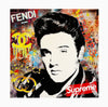 AGENT X 'Elvis: Suspicious Conversation' Giclêe Print - Signari Gallery