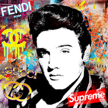 Load image into Gallery viewer, AGENT X 'Elvis: Suspicious Conversation' Giclêe Print - Signari Gallery