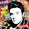 AGENT X 'Elvis: Suspicious Conversation' Giclêe Print - Signari Gallery