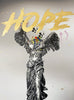ALESSIO B 'Hope' (silver) Hand-Finished Screen Print (AP)