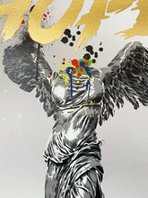 Load image into Gallery viewer, ALESSIO B 'Hope' (silver) Hand-Finished Screen Print (AP)