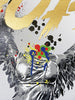 ALESSIO B 'Hope' (silver) Hand-Finished Screen Print (AP)